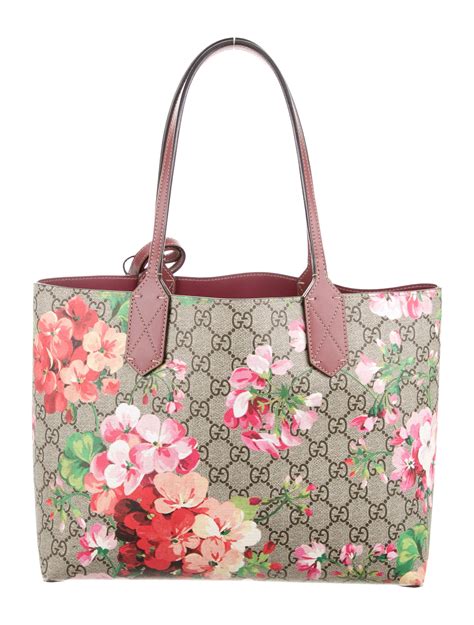 gucci floral bag ebay|gucci tote bag with zipper.